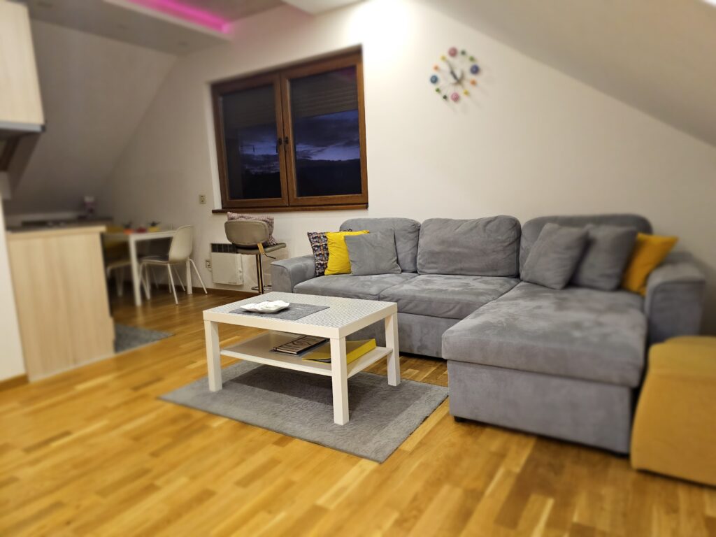 Dnevni boravak sa garniturom na razvlačenje